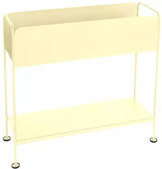 Fermob PICOLINO rechteckig Metall 66x63x23cm zitronensorbet
