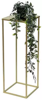 DanDiBo Blumenhocker Metall Gold Eckig 62cm (9640662)
