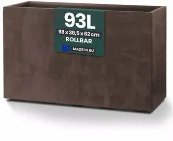 Kreher XXL Sichtschutz Pflanzkasten Millennium Fence Braun
