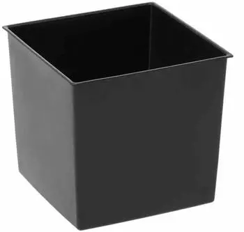 Siena Garden Einsatz f&uuml;r Blument&ouml;pfe 40x40cm schwarz (548204)