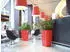Prosperplast Urbi Square plastic tall flower pot 17 x 32.5 cm white