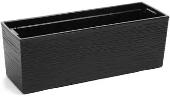 Kadax Planter 19 x 56 cm black