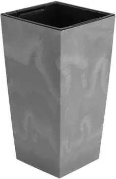 Botle Tall flower pot 75 cm grey