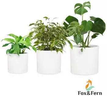 Blumfeldt Gendt plant pot white (set of 3)