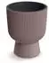 Prosperplast Milly plastic flower pot with planting insert 23.9 cm marsala