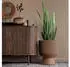 Prosperplast Milly plastic flower pot with planting insert 23.9 cm marsala