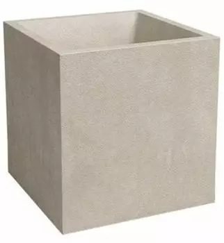 Artevasi Sydney Übertopf Kunststoff 30cm 21L Creme