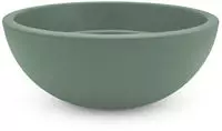 Kunststoff Pflanzschale Rund Gr&uuml;n - 39 Cm - Blumenk&uuml;bel Aus Recyceltem...
