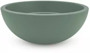 Spetebo Pflanzschale rund Kunststoff recycelt gr&uuml;n &Oslash;39cm 8l (4564)