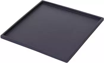 Vivanno UNDO Untersetzer eckig Fiberglas Anthrazit matt 44x44cm (10109103044)