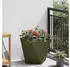 vidaXL Pflanzkübel Olive Grün 40x40x40cm Stahl (883828)
