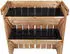 Lemodo NATIV Blumentreppe Holz 2-stufig mit Gartenvlies, 2er-Set (NA229_2)