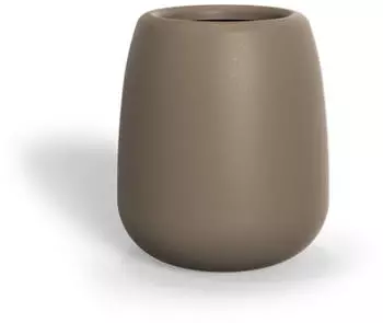 Adezz Mero Pflanzkübel Fiberglas beigegrau 60x70cm (PME31)