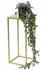 DanDiBo Blumenhocker Metall Gold Eckig S 42cm (96406)
