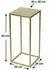 DanDiBo Blumenhocker Metall Gold Eckig S 42cm (96406)