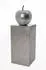 Vivanno Podestsäule silber Hochglanz 30x30x60 cm (180183219060)