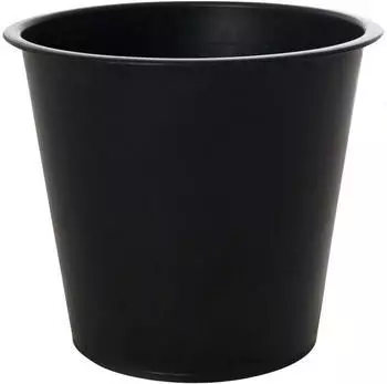 Vivanno Runder Kunststoffeinsatz &Oslash;24xH24 cm, Schwarz