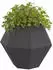 vidaXL Pflanzkübel 2 pcs Schwarz 100 x 100 x 80 cm Stahl (884025)
