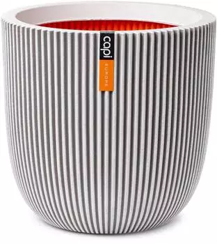 Capi Pflanztopf Groove &Oslash;54x52 cm elfenbein