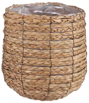Edelman Atlantis plant pot cover 26 x 26 cm brown
