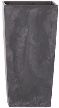 Prosperplast Urbi Square Effect Hoher Pflanztopf 11,4L Kunststoff Anthrazit (ZA1134)