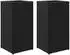 vidaXL Pflanzkübel 2 Stk. Poly Rattan Schwarz 30x30x60cm (3210516)