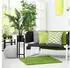 Relaxdays Blumentopf Ständer Metall, schwarz, 60x21,5cm (10031537_46)