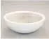 Eleganteinrichten Pflanzkübel Schale Rund Fiberglas Perlmutt-Weiß D46xH16cm