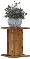 vidaXL Pflanzenst&auml;nder 2 Stk. Altholz-Optik 30x30x40 cm Holzwerkstoff