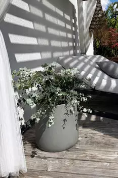Vivanno Vekra 38 x 40 cm beton-design grau