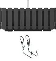 Prosperplast DDEF600W-S433, Prosperplast Balkonpflanzenhalter BOARDEE FENCE W
