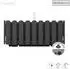 Prosperplast Boardee Fencycase plastic balcony planter 58 cm anthracite
