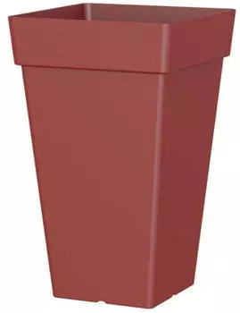 Artevasi Capri tall flower pot 40 x 40 x 65 cm anthracite
