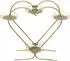 HOFMANN LIVING AND MORE Blumentisch Gold, 75x22x64cm (56091136-0)