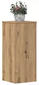 vidaXL Pflanzenst&auml;nder 2 Stk. Holzwerkstoff Artisan-Eiche 30x30x70cm (852932)