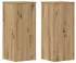 vidaXL Pflanzenständer 2 Stk. Holzwerkstoff Artisan-Eiche 30x30x70cm (852932)