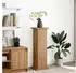 vidaXL Postament mit Stauraum Artisan-Eiche 31x30x90cm Holzwerkstoff (854615)