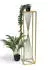 DanDiBo Blumenhocker Metall Gold Eckig 100cm (96567)