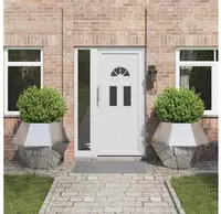 vidaXL Pflanzk&uuml;bel 2 pcs Silber 100 x 100 x 80 cm Verzinkter Stahl