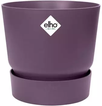 Elho greenville Topf rund 16cm vintage pflaume