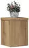 vidaXL Pflanzenständer 2er-Set Artisan-Eiche 15x15x20cm Holzwerkstoff (852896)