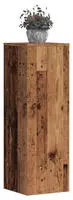 vidaXL Pflanzenst&auml;nder 2 Stk. Altholz-Optik 33x33x100 cm Holzwerkstoff