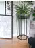 DanDiBo Blumenhocker 6eck Metall Schwarz 60cm (96453)