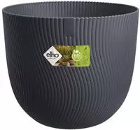 elho &Uuml;bertopf Sereh rund, anthrazit, &Oslash; 30 x 25 cm, aus Kunststoff, f&uuml;r innen...