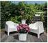 Garden ID Respect pot 25 x 25 x 25 cm white