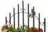 DanDiBo Wandblumenhalter Metall Schwarz 50cm (96237)