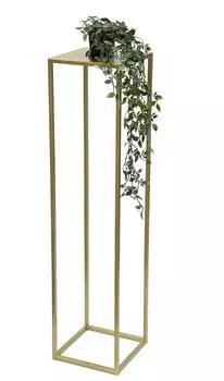DanDiBo Blumenhocker Metall Gold Eckig 100cm (96570)