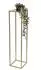 DanDiBo Blumenhocker Metall Gold Eckig 100cm (96570)