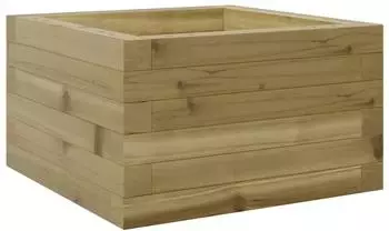 vidaXL Pflanzk&uuml;bel Kiefernholz impr&auml;gniert 40x40x23cm