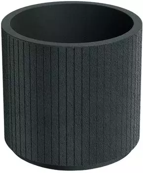 Prosperplast Coro Round Pflanzk&uuml;bel rund 19L graphit (TCR40-109GR)